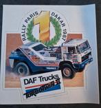 Sticker DAF  Paris-Dakar., Verzamelen, Stickers, Ophalen of Verzenden, Zo goed als nieuw