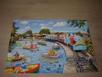 Puzzel Gibsons THE BOATING LAKR 1000 st. beschikbaar voor biedingen