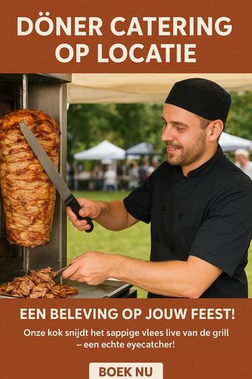 Authentieke döner op jouw feest of evenement! beschikbaar voor biedingen