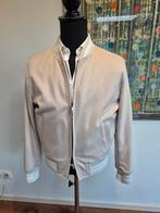 Kired Bomber Jacket – 100% Cashmere – maat 48 – als nieuw!, Kleding | Heren, Maat 48/50 (M), Beige, Ophalen of Verzenden, Zo goed als nieuw