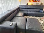 Leren design bankstel, Made in Italy, 250 tot 300 cm, Hoekbank, Ophalen of Verzenden, Zo goed als nieuw