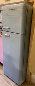 Schaub Lorenz koelkast Baby Blue, Ophalen, 100 tot 150 liter, Met aparte vriezer, Zo goed als nieuw