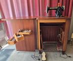 Antieke naaimachine Wouters Speciaal met kast !!!, Ophalen of Verzenden