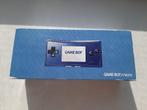 Nintendo Gameboy Advance Micro Blue in doos, Spelcomputers en Games, Spelcomputers | Nintendo Game Boy, Verzenden, Gebruikt, Game Boy Micro