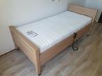 Heel net seniorenbed met of zonder matras elektrisch verstel, Ophalen, Verstelbaar, 90 cm, Eenpersoons