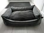 Hondenmand velours antraciet 60x40x18cm, Ophalen, Zo goed als nieuw