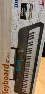 Keyboard ST-211 + extra’s in de doos, Muziek en Instrumenten, Keyboards, Nieuw, Overige merken, 61 toetsen, Aanslaggevoelig