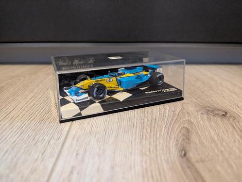 Fernando Alonso: Renault F1 Team R23 - 1:43 - Minichamps, Hobby en Vrije tijd, Modelauto's | 1:43, Zo goed als nieuw, Auto, MiniChamps
