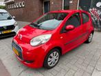 Citroën C1 1.0 5-DRS 2009 Rood Airco, Auto's, Voorwielaandrijving, Stof, Zwart, 4 stoelen