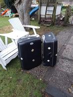 Hardcover koffers, Sieraden, Tassen en Uiterlijk, Koffers, Gebruikt, Hard kunststof, Slot, 35 tot 45 cm
