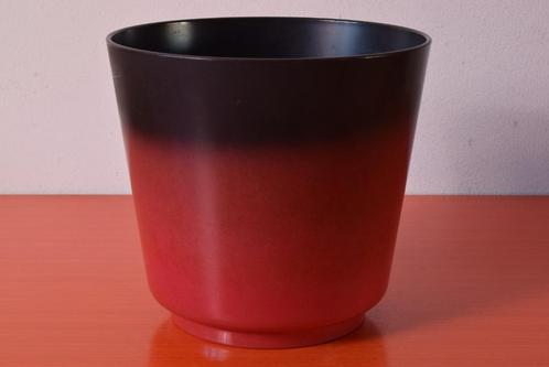 Grote retro vintage kunststof Demolet U.K. bloempot, Tuin en Terras, Bloempotten, Gebruikt, Kunststof, Binnen, Balkon, Minder dan 40 cm