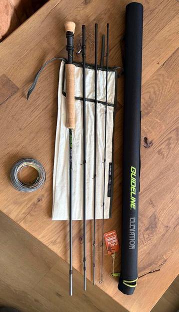Guideline Elevation 9’9ft 6# incl.WF6F Perception Trout beschikbaar voor biedingen