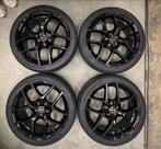 Borbet Hoogglans Zwarte Lichtmetalen Velgen 17 inch, Auto-onderdelen, Banden en Velgen, Ophalen, Velg(en), 17 inch, All Season