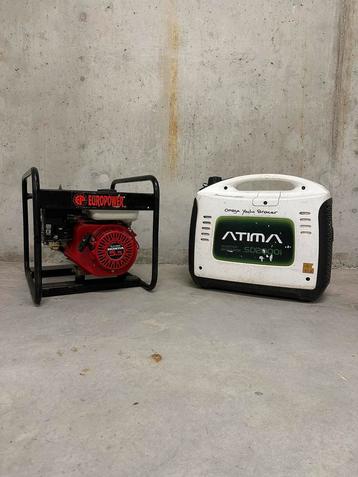 Aggregaat / generator te huur  /  Honda Yamaha beschikbaar voor biedingen