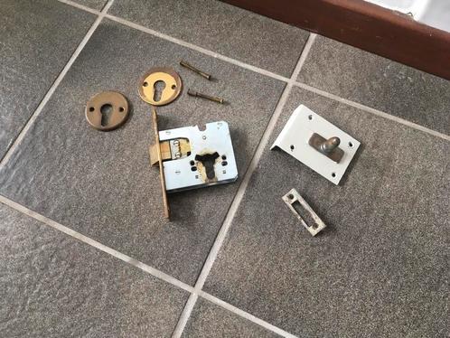 Zeiss Ikon slot en inbouw schaaf, Doe-het-zelf en Verbouw, Hang- en Sluitwerk, Zo goed als nieuw, Slot, Rvs, Ophalen of Verzenden