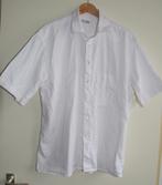Otto Hoffmann wit overhemd + korte mouwen Meddens mt 56, Kleding | Heren, Ophalen of Verzenden, Gedragen, Wit, Halswijdte 43/44 (XL)