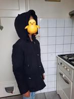 Winterjas Donkerblauw Airforce meisje 10y pocket, Ophalen of Verzenden, Zo goed als nieuw, Meisje, Jas