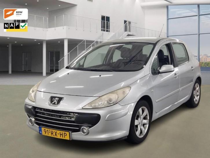 Peugeot 307 1.6 Griffe Luxe cruise/leder/stoelvrw/trekh/park, Auto's, Peugeot, Bedrijf, Te koop, Airbags, Airconditioning, Alarm