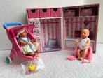 Mini baby born kastje met mini baby born driewieler + popjes, Ophalen of Verzenden, Zo goed als nieuw, Overige typen