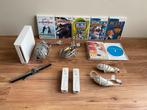 Nintendo Wii, Spelcomputers en Games, Spelcomputers | Nintendo Wii, Ophalen of Verzenden, Zo goed als nieuw, Met 2 controllers