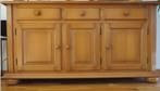 Blank eiken dressoir, L187xB48xH89 cm, Ophalen, Eikenhout, Zo goed als nieuw, 200 cm of meer