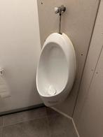 Urinoir met drukknop - Sanitair, Doe-het-zelf en Verbouw, Sanitair, Ophalen of Verzenden, Gebruikt, Chroom, Toilet