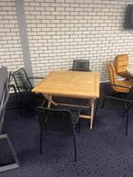 tuinmeubelen tuinset, Ophalen, 4 zitplaatsen, Teakhout, Nieuw
