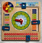 Ecducatief speelbord Jaargetijden en klokkijken, Ophalen of Verzenden, Zo goed als nieuw