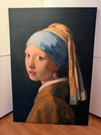 Schilderij - Meisje met de Parel, Ophalen, Zo goed als nieuw, Schilderij, 75 cm of meer