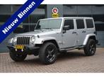 Jeep Wrangler 2.8 CRD Sahara Automaat (bj 2015), Auto's, Jeep, Te koop, Zilver of Grijs, Wrangler, Gebruikt