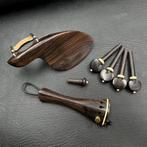 Viool Onderdelen Set / Staartstuk Stemsleutel Kinsteun, Ophalen of Verzenden, Nieuw, Viool of Altviool