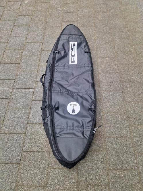 FCS Travel 3 All Purpose 6'3 Boardbag - Zo goed als nieuw, Watersport en Boten, Golfsurfen, Zo goed als nieuw, Met draagtas, Ophalen