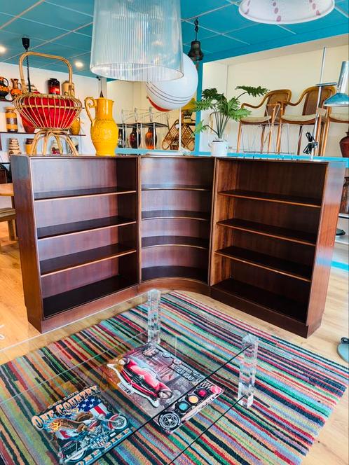 Vintage Formule boekenkast modulaire hoekkast, Verzamelen, Retro, Huis en Inrichting, Ophalen
