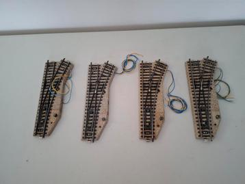 Marklin H0 5202 elektrische wissels 4x beschikbaar voor biedingen