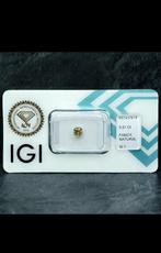 Exclusieve Natuurlijke Fancy Diamant IGI Gecertificeerd, Sieraden, Tassen en Uiterlijk, Edelstenen, Ophalen of Verzenden, Zo goed als nieuw