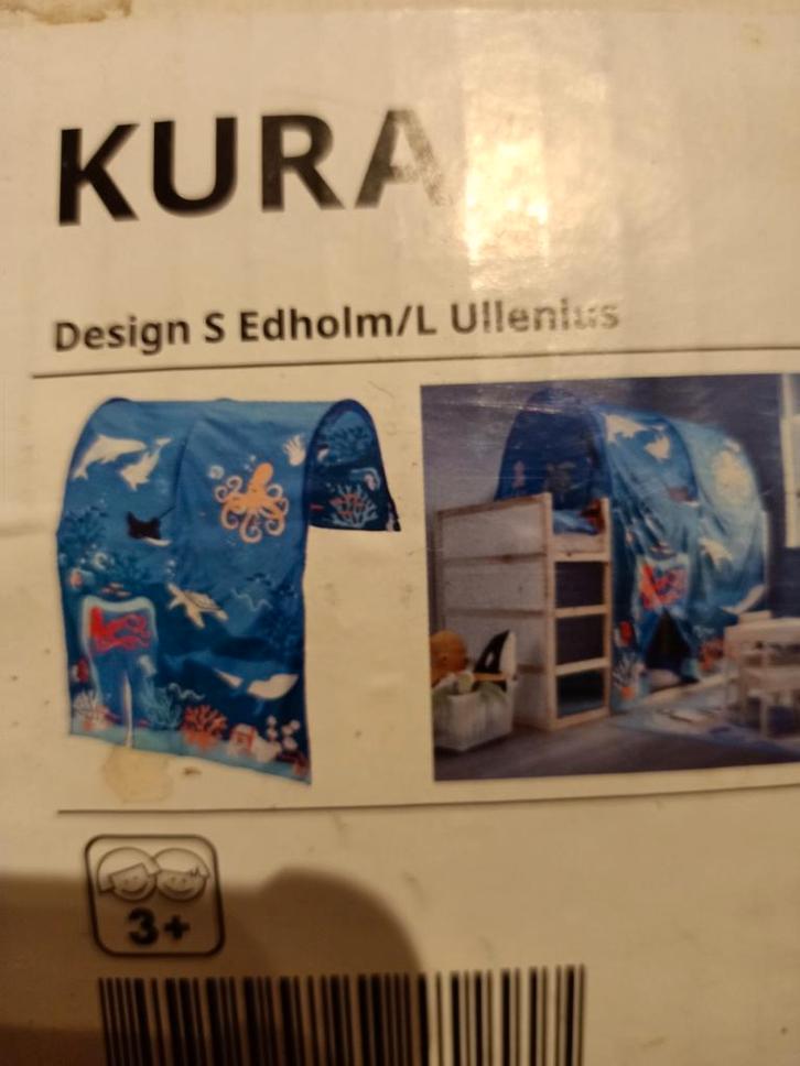 Ikea Kura Bedtent - Onderwaterwereld, Kinderen en Baby's, Kinderkamer | Bedden, Ophalen of Verzenden