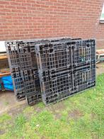 Kunststof pallets 3 stuks, Doe-het-zelf en Verbouw, Kratten en Dozen, Gebruikt, 100 cm of meer, 60 cm of meer, Overige typen