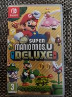 Nintendo Switch - Super Mario Bros U Deluxe, Spelcomputers en Games, Avontuur en Actie, Eén computer, Ophalen of Verzenden, Zo goed als nieuw