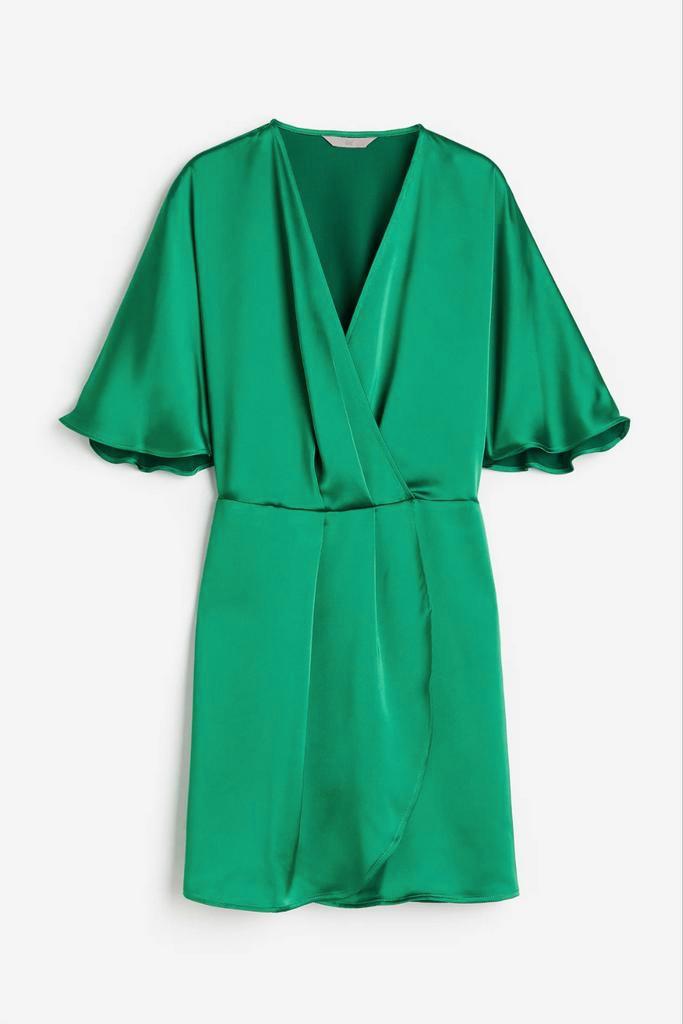 Nieuwe groene satijnen jurk XL, Kleding | Dames, Jumpsuits, Nieuw, Maat 46/48 (XL) of groter, Groen, Ophalen of Verzenden