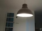 Twee mooie, industriële hanglampen, Gebruikt, Ophalen of Verzenden, Metaal, Minder dan 50 cm