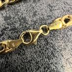 14 karaat gouden ketting valkenoog schakel nieuw, Ophalen of Verzenden, Zo goed als nieuw, Goud