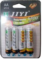 4 Stuks AA Oplaadbare Batterij 6800MAH-1.2V NI-MH, Ophalen, Nieuw, Oplaadbaar