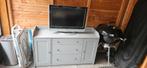 TV Meubel / Dressoirkast, Ophalen, Gebruikt, 100 tot 150 cm, Modern