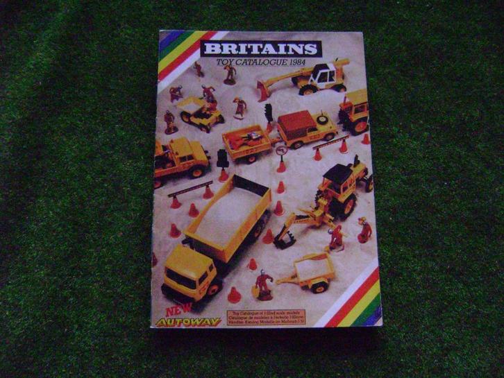 Britains catalogus uit 1984 in A6 formaat, Hobby en Vrije tijd, Modelauto's | 1:32, Zo goed als nieuw, Tractor of Landbouw, Britains