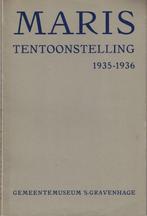 Maris Tentoonstelling 1935-1936 Den Haag Catalogus, Gelezen, Ophalen of Verzenden, H.E. van Gelder, Schilder- en Tekenkunst