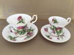 Royal Albert HIGHLAND THISTLE DAMES EN HEREN KOPJE 🎄🎁, Antiek en Kunst, Antiek | Servies los, Ophalen of Verzenden