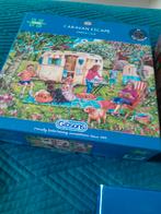 Gibsons puzzel caravan, Hobby en Vrije tijd, Ophalen of Verzenden, 500 t/m 1500 stukjes, Zo goed als nieuw