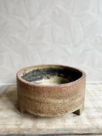 Vintage unieke XL plantenpot / bloempot op pootjes, Tuin en Terras, Bloempotten, Ophalen, -, Rond, -