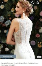 Nieuwe Plus Size Trouwjurk, Kleding | Dames, Ophalen of Verzenden, Nieuw, Wit, Trouwjurk