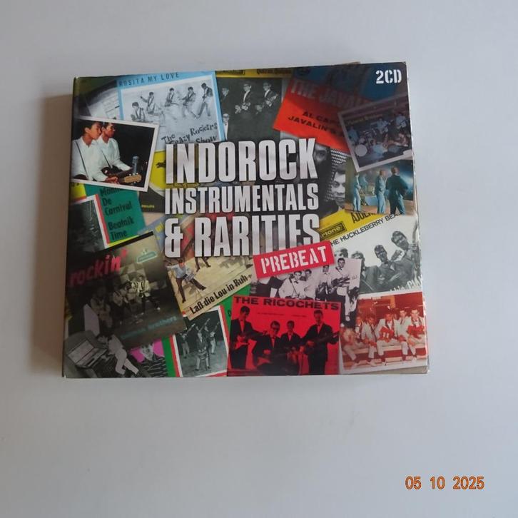 Indorock - Instrumentals & Rarities Prebeat - Tielman Brothe, Cd's en Dvd's, Cd's | Verzamelalbums, Gebruikt, Overige genres, Verzenden